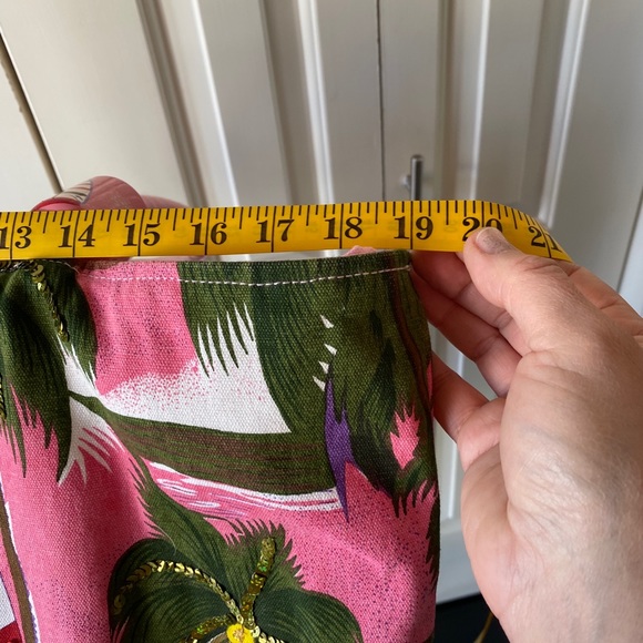 Large Tropical Beach Tote - Picture 6 of 7